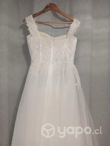 Vestido de novia nuevo, conversable - Imagen 2