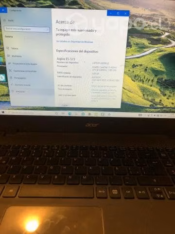 Notebook acer aspire e5-573