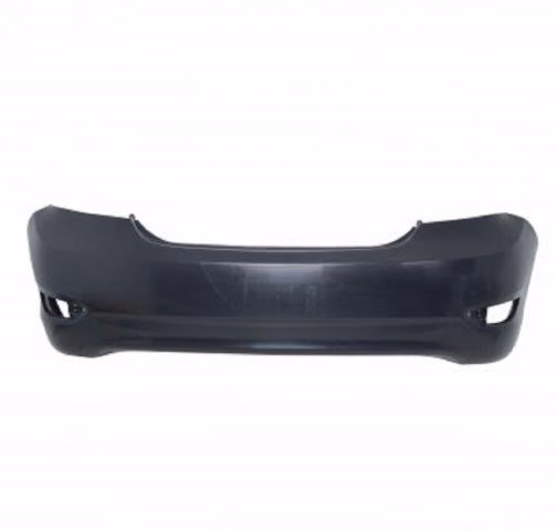 Parachoque trasero con hoyo reflectante accent rb