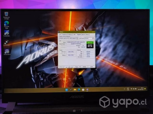 Notebook Gaming GIGABYTE AORUS 15P KD 15.6" IPS - Imagen 4