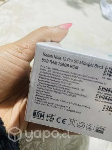 Xiaomi Redmi Note 12 pro
