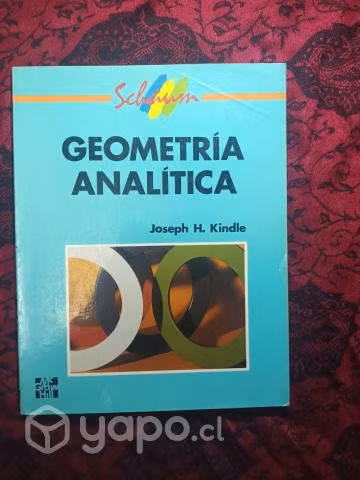 Geometría Analítica de Joseph H. Kindle, Schaum