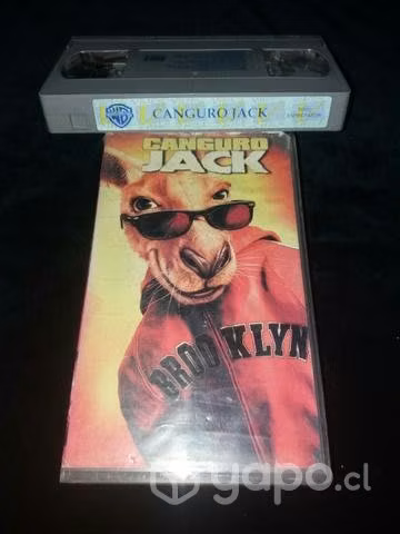Película Canguro Jack vhs