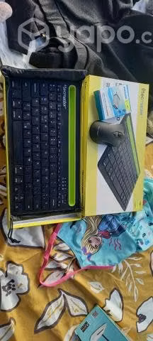 Teclado inalambrico más mouse