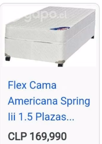 Cama de una plaza y media