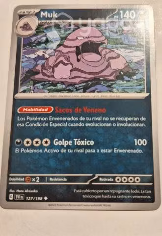 Carta pokémon Muk