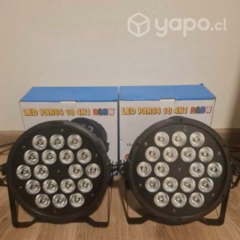Monitores krk 5 y luces led