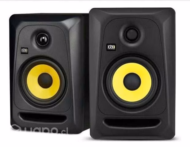 Monitores krk 5 y luces led