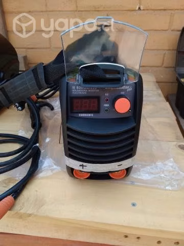 Soldadora Inverter 200A + Mascara + Elect + Escuad