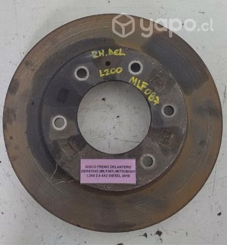 Disco Freno Del Der (MLF087) Mitsubishi L200 2019