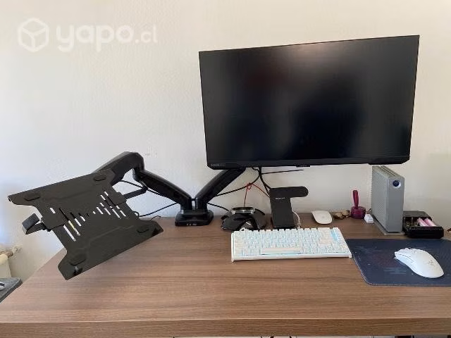 Soporte doble para monitor y notebook - Imagen 2
