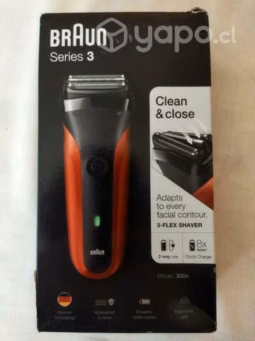 Afeitadoras Braun 300s Roja - Imagen 3