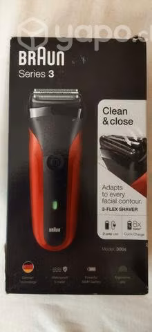 Afeitadoras Braun 300s Roja