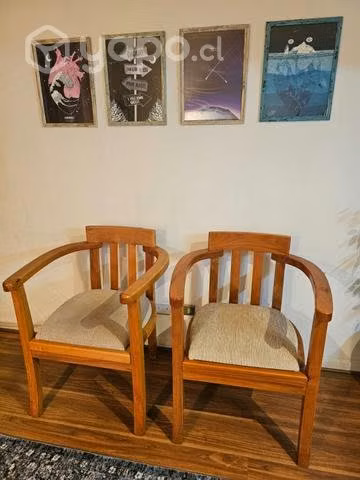 Sitiales de madera nativa