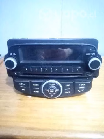 Radio original chevrolet tracker 2017