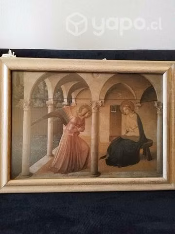 La Anunciacion de Leonardo da Vinci