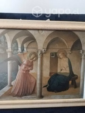 La Anunciacion de Leonardo da Vinci