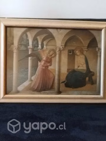 La Anunciacion de Leonardo da Vinci