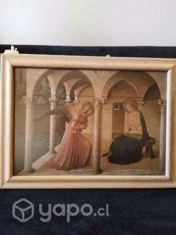 La Anunciacion de Leonardo da Vinci