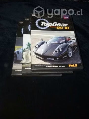 Serie de automovilismo Top Gear dvd temporada 9-10