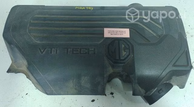 Tapa Motor Detalle MG 3 STD 1.5 Mec 2015