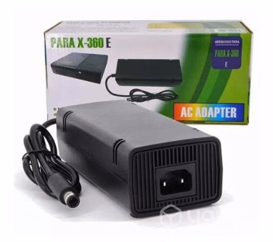 Transformador Xbox 360 E Adaptador Consola Cargado