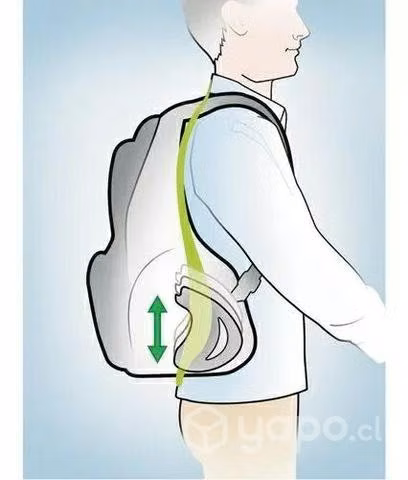 Mochila Ergonómica Negra Kensington - Imagen 4