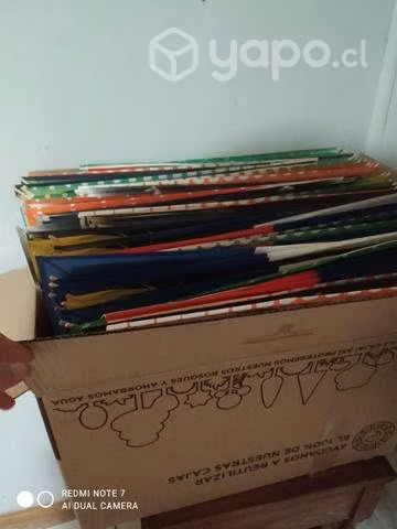 Caja de 100 volantines de 50x 50
