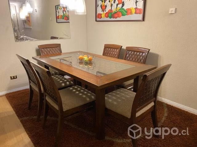 Juego de Comedor 6 sillas