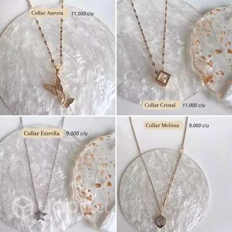 Anillos, Collares, argollas y pulseras