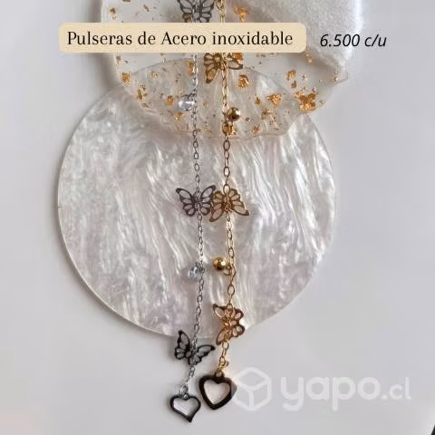 Anillos, Collares, argollas y pulseras