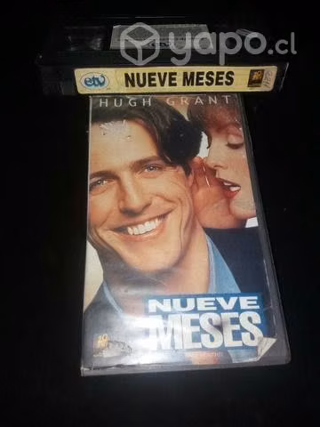 Película Nueve meses vhs