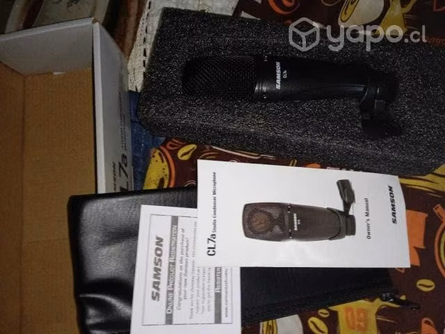 Microfono condensador samson Cl7a