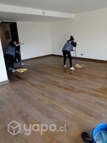 Aseo a inmuebles recién desocupados