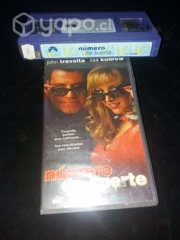 Película Número de suerte vhs