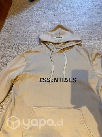 Poleron beige, talla XL, cero uso