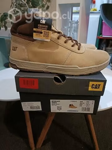 Zapatillas Urbanas CAT Interlace Marrón 41 y 42