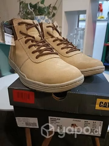 Zapatillas Urbanas CAT Interlace Marrón 41 y 42 - Imagen 3