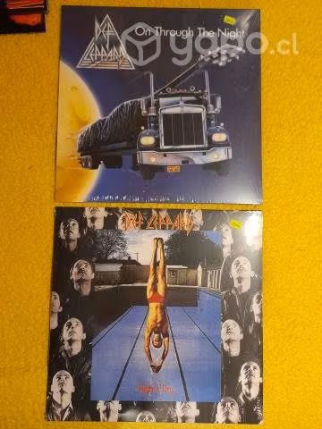 Def lleppard vinilos