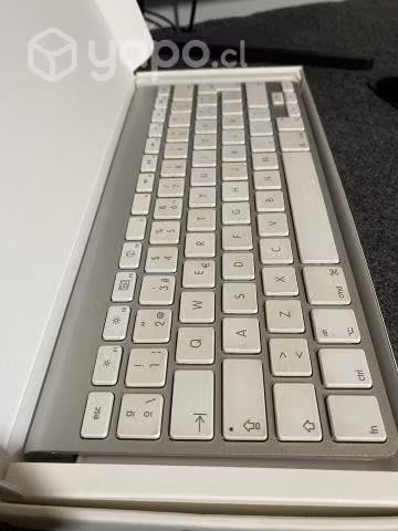 Teclado Inalámbrico Apple A1314 Teclas Blancas Alu - Imagen 2