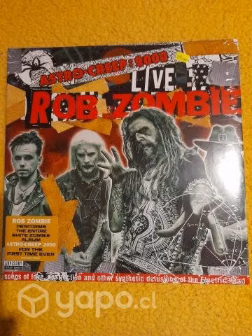 Rob zombie astro creep live vinilo