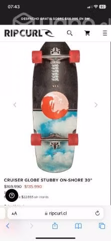 Skateboard profesional semi nuevo - Imagen 3
