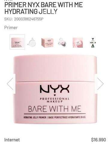 Primer para maquillaje en gel Bares with me Nyx - Imagen 2
