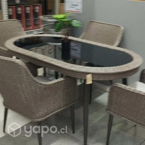 Oferta Juegos de terraza nuevos a mitad de precio