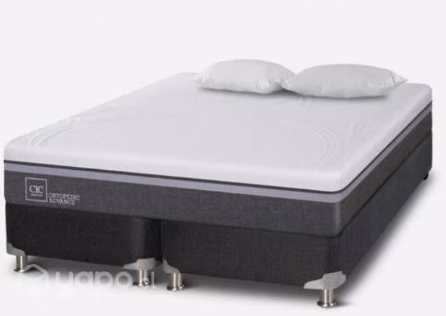 Box Spring 2 Plazas CIC - Imagen 2
