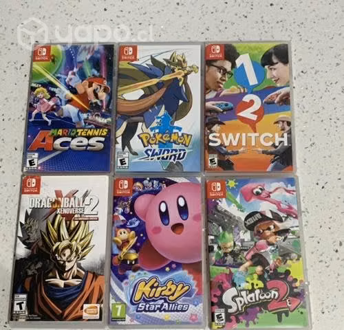 Juegos de Nintendo Switch