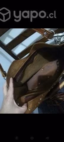 Cartera 100% cuero