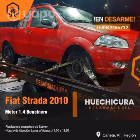 Moldura fiat strada 2010