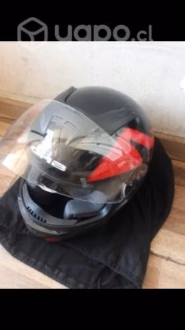 Casco integral de moto