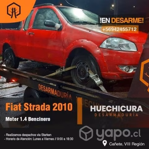 Llanta fiat strada 2010